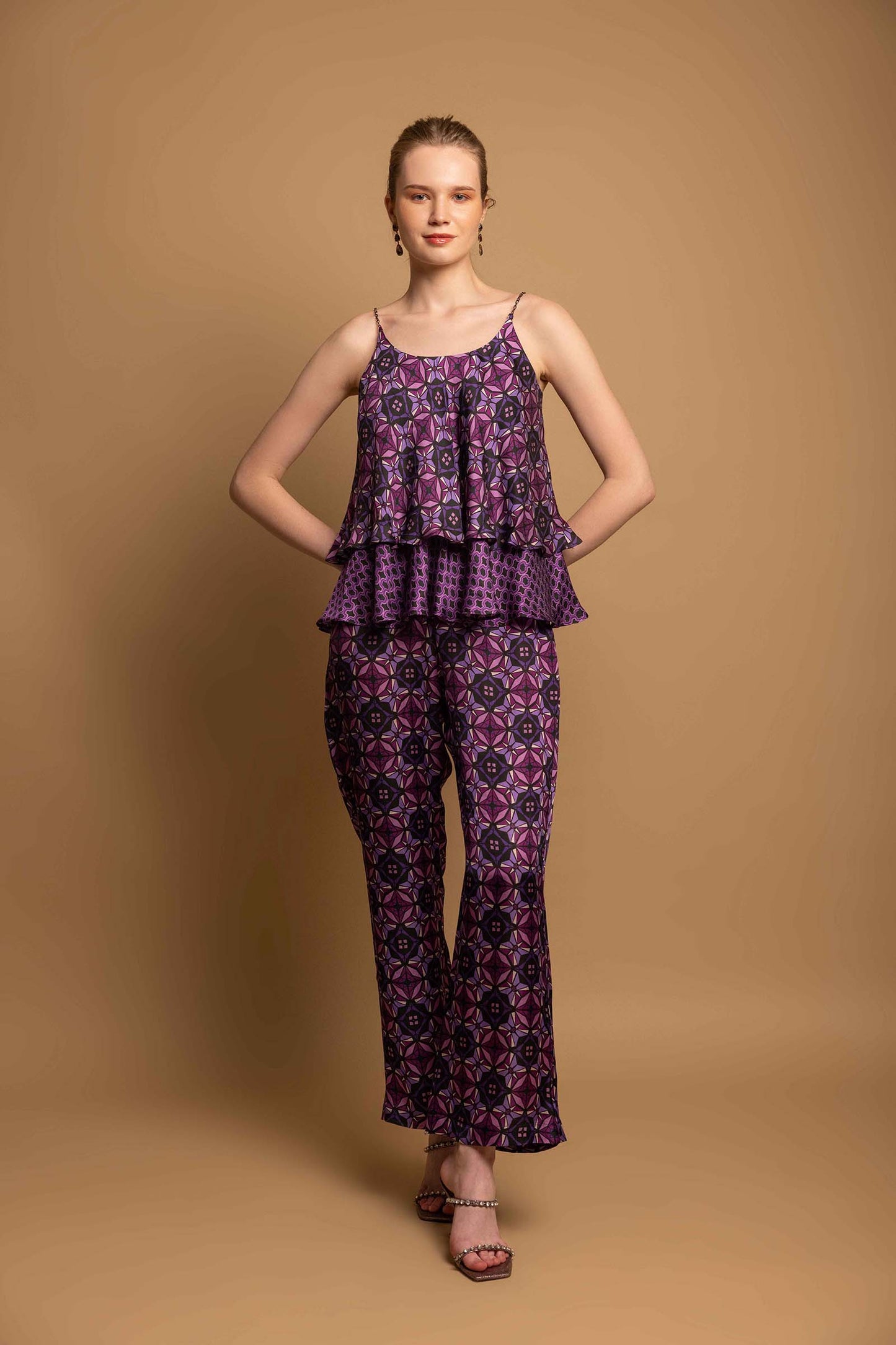 SHARP VIOLET CO-ORD SET