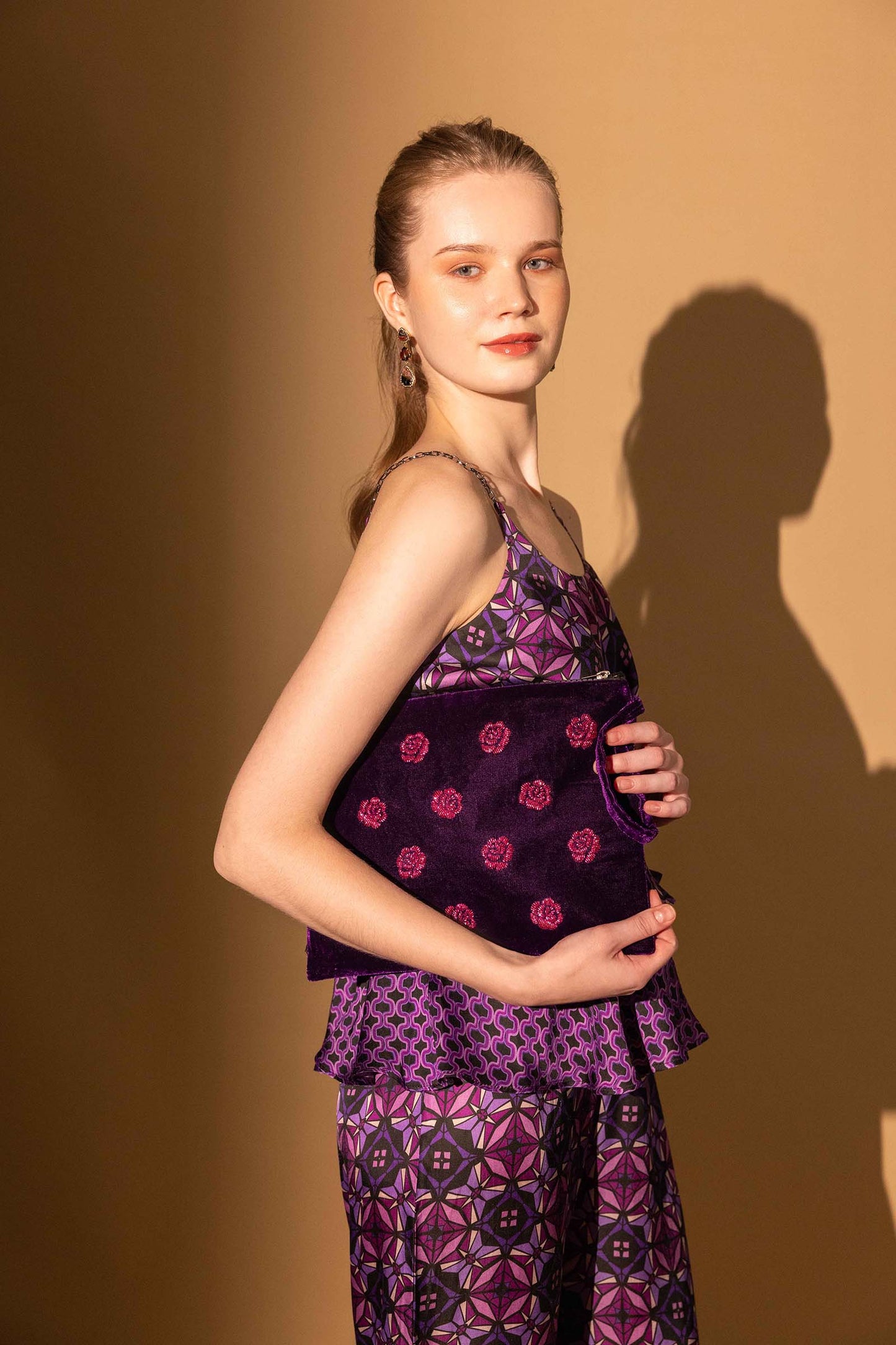 SHARP VIOLET CO-ORD SET