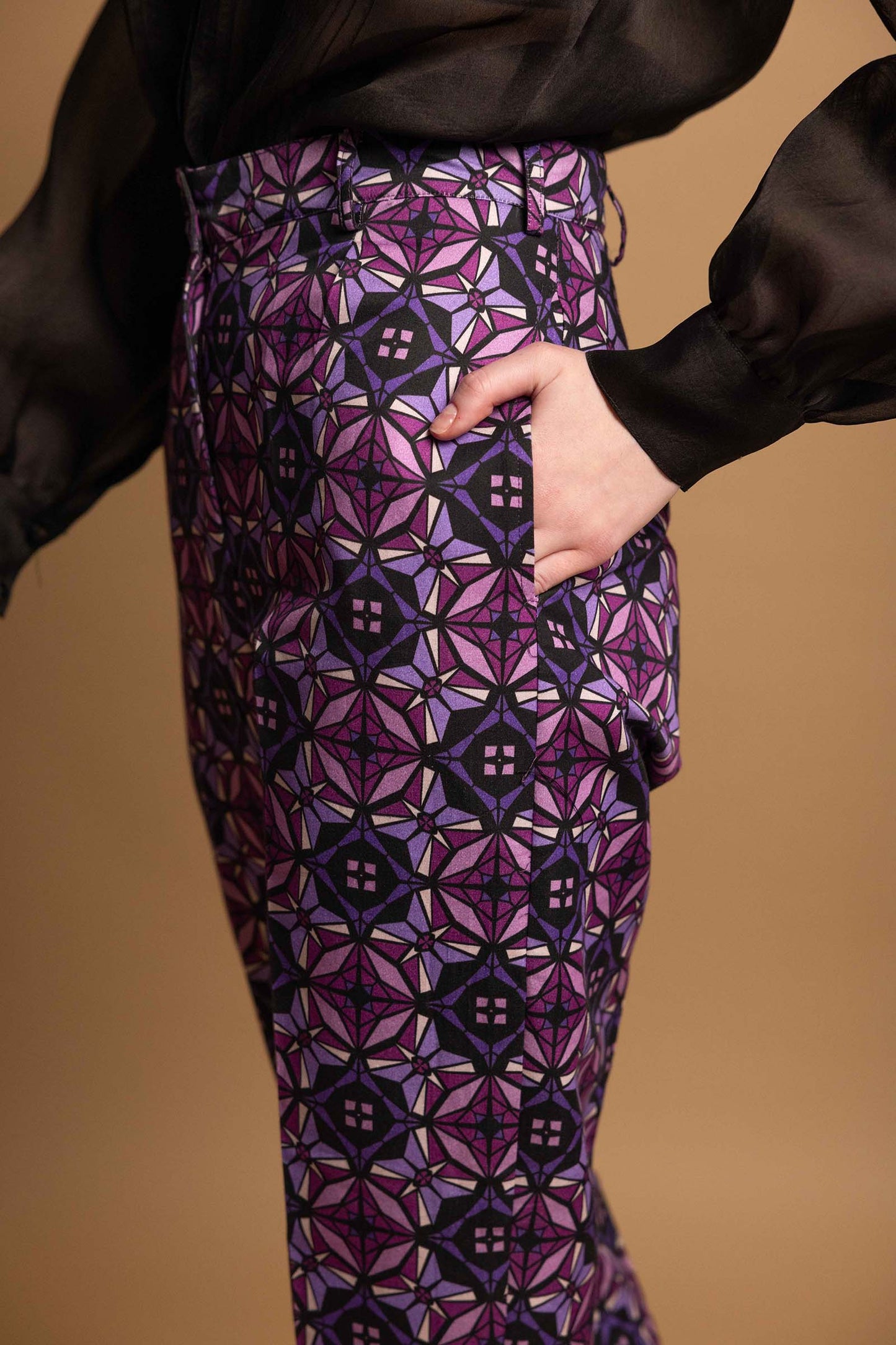 SHARP VIOLET POWER SUIT SET OF 3