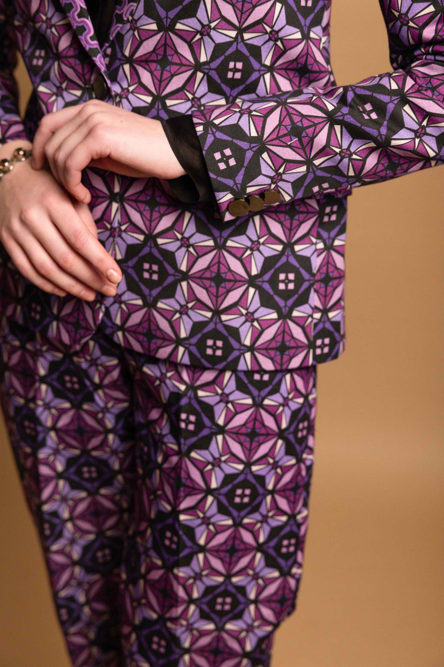 SHARP VIOLET POWER SUIT SET OF 3