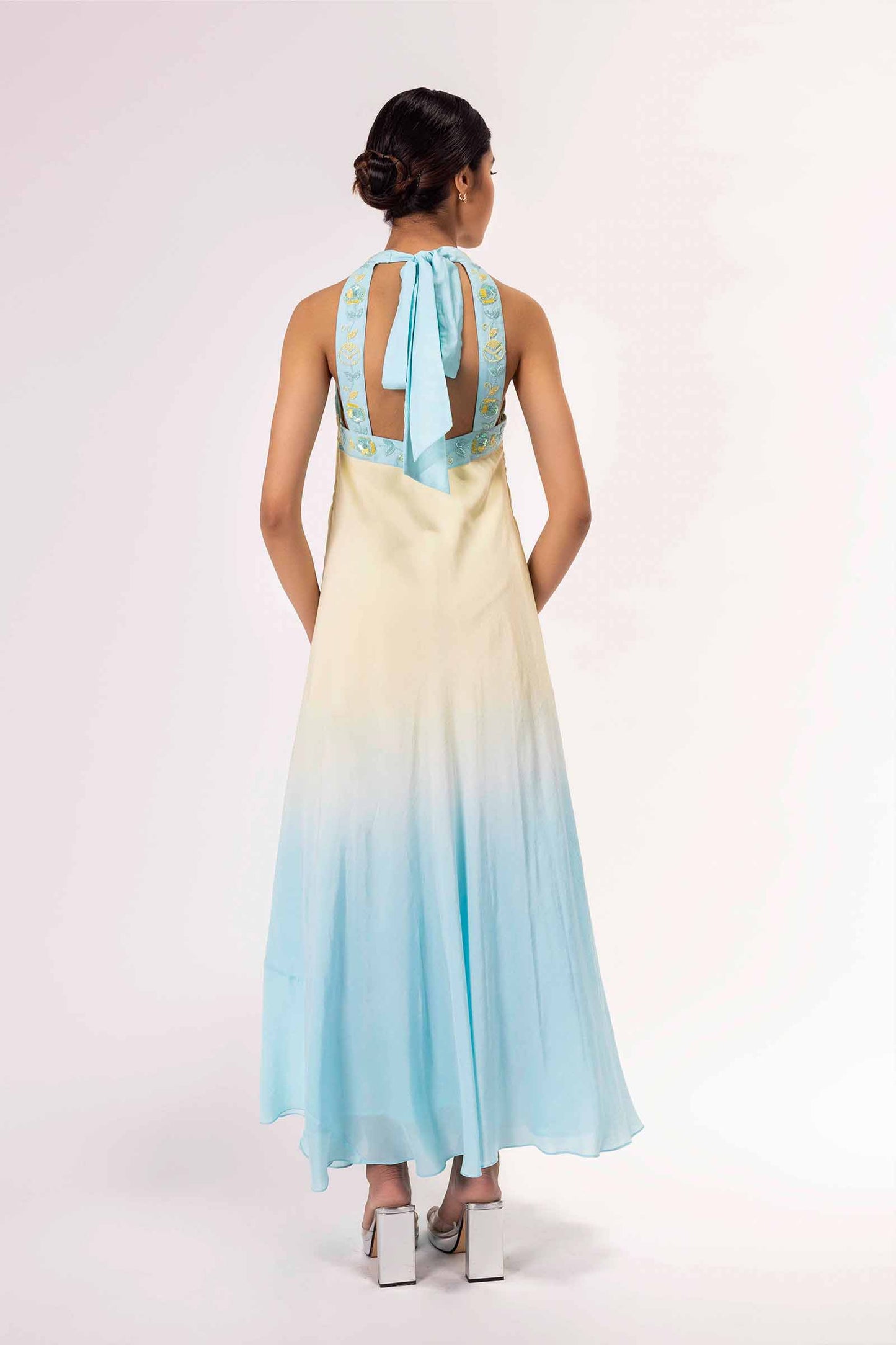 Iris Water Shaded Gown
