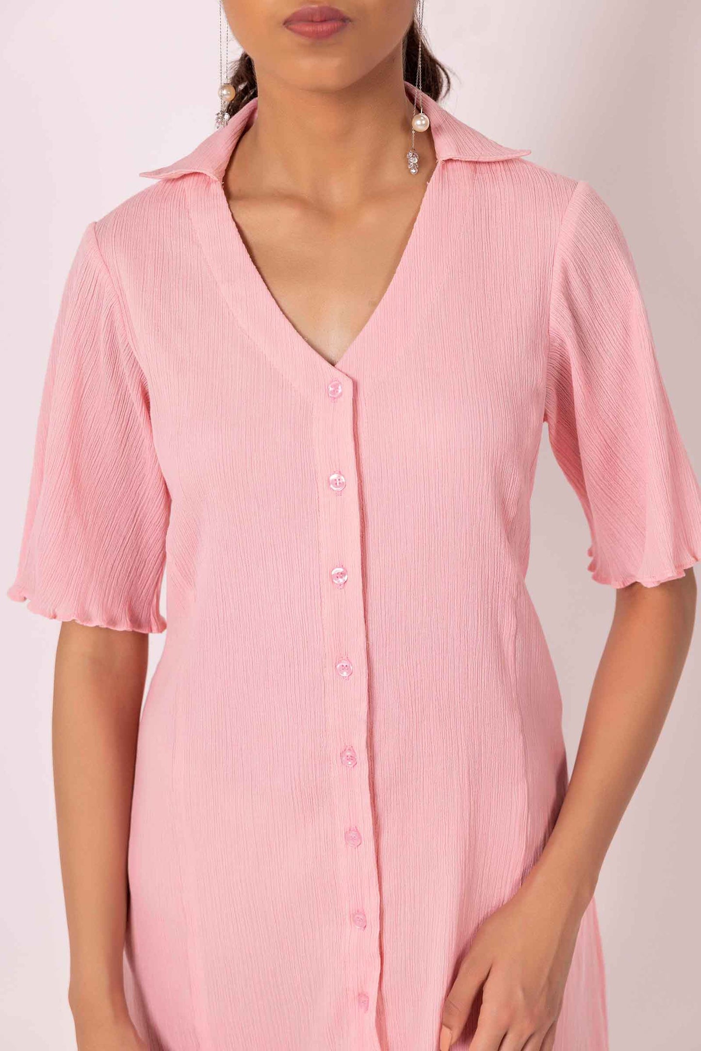 Orchid Pink Classic Dress