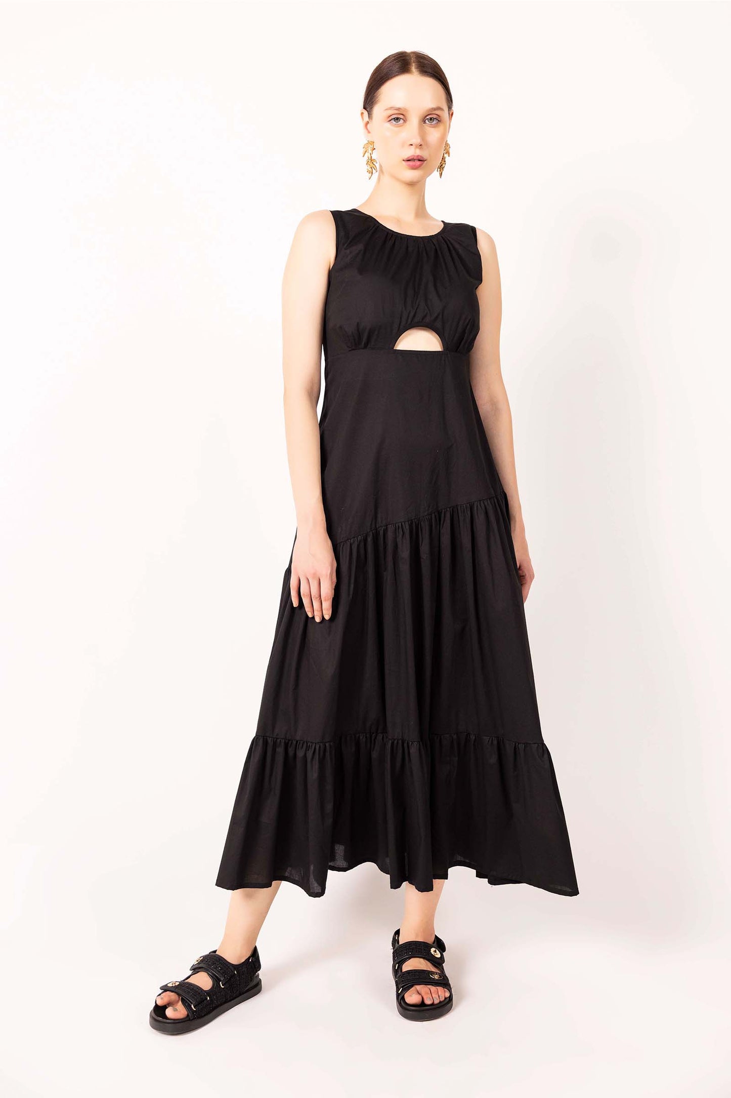 BLACK CUT OUT DRESS