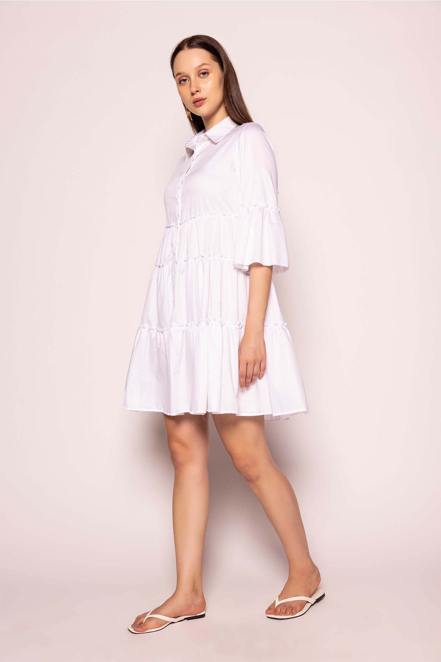 PEARL ON THE BEACH TIER DRESS