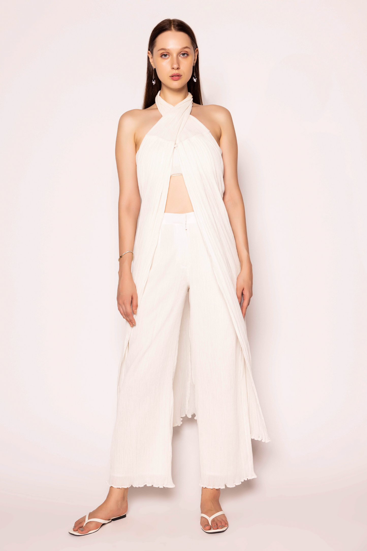 OFF WHITE WRAP ROUND SET OF 3