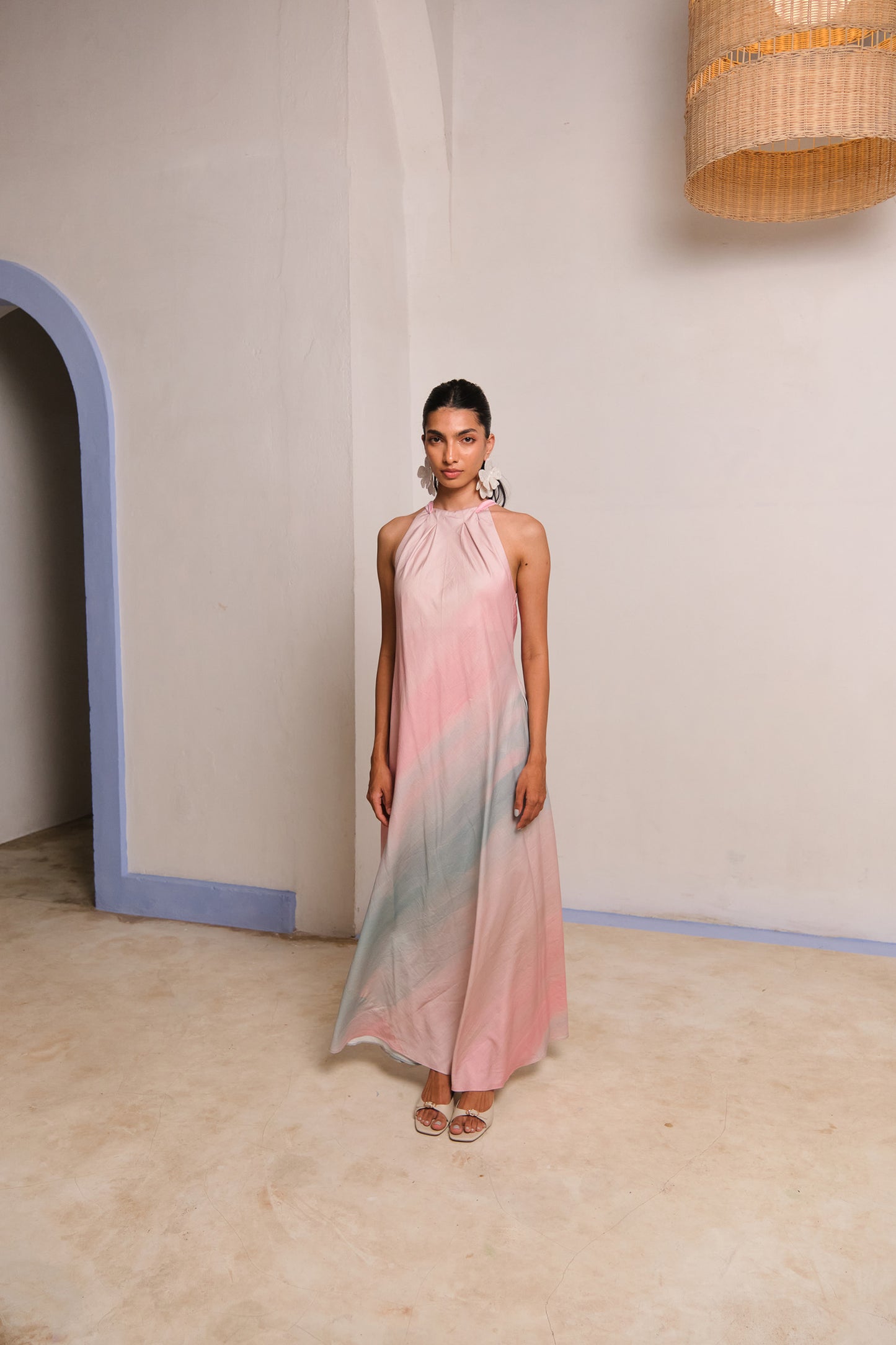 OCEAN MIST MAXI DRESS