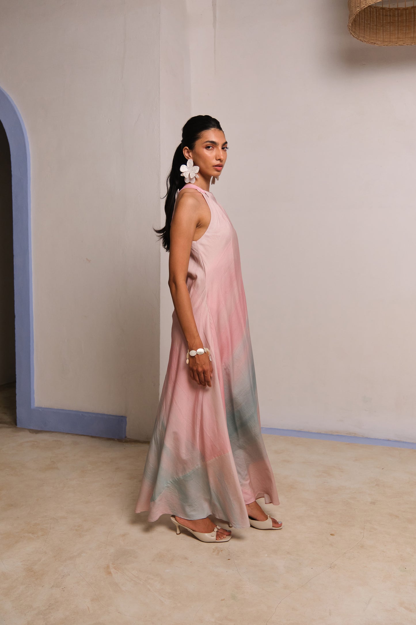 OCEAN MIST MAXI DRESS