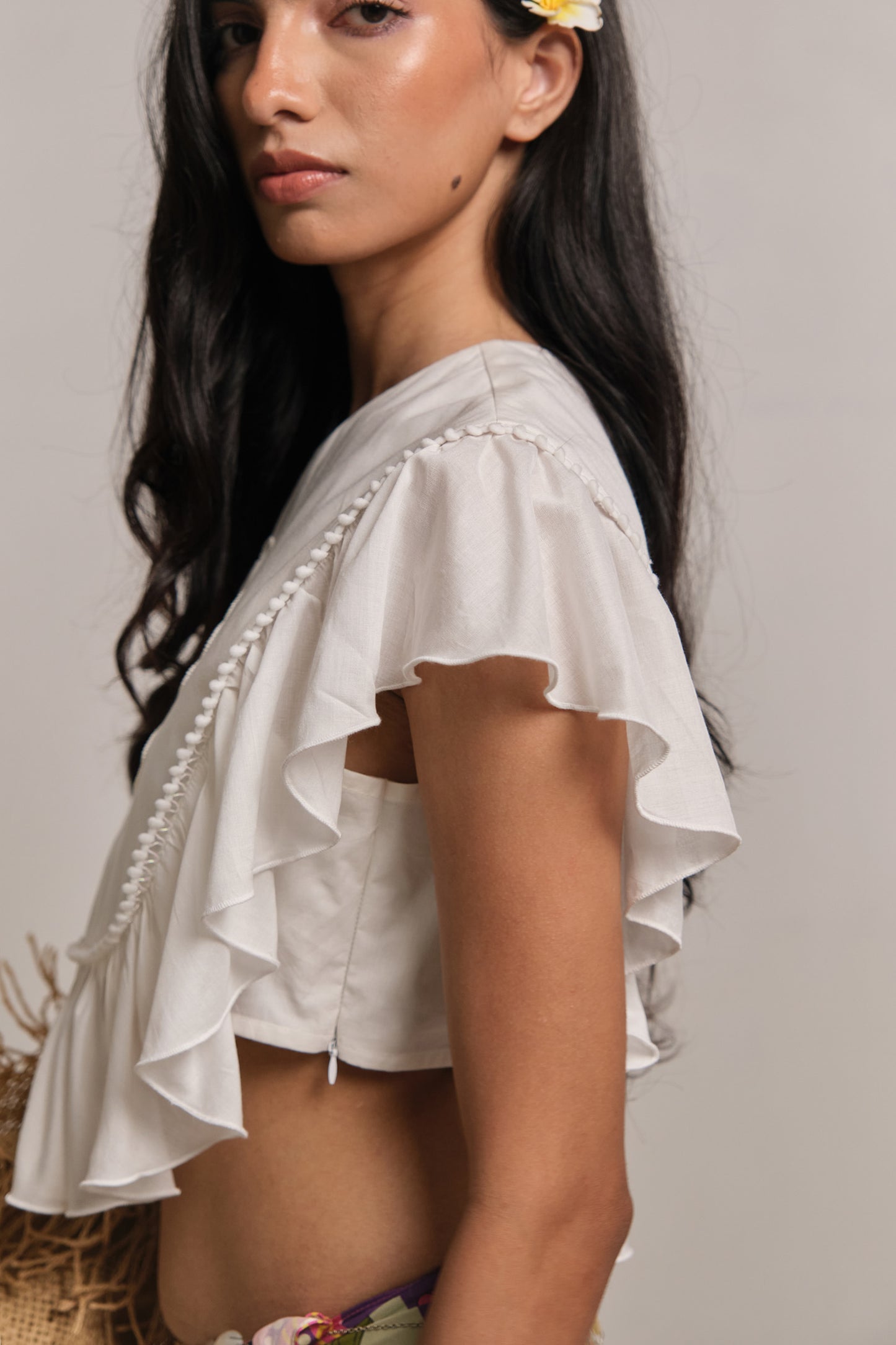 MOTHER OF PEARL TOP