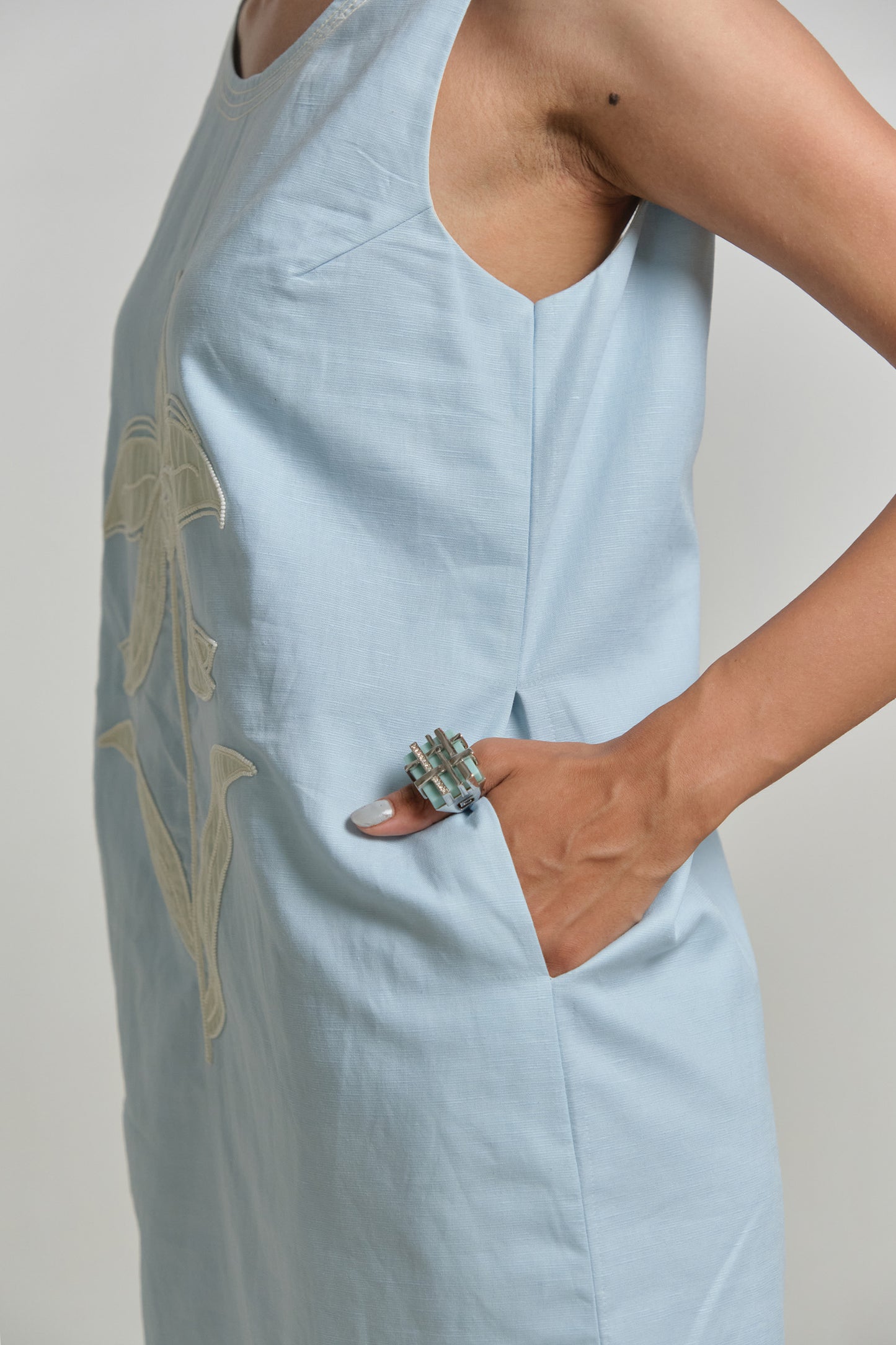 AZURE MINI DRESS