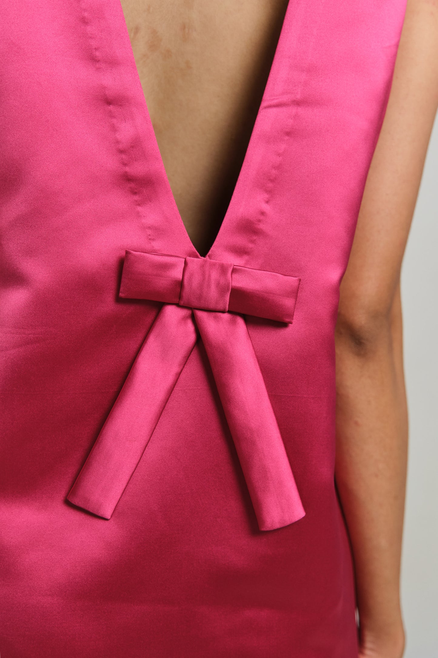 METALLIC SHIFT DRESS