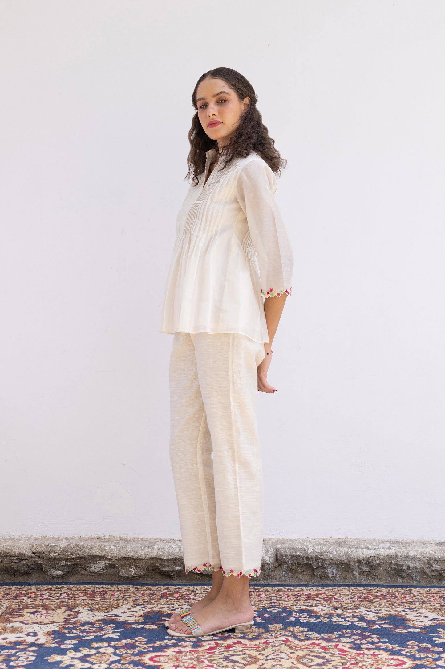 LANTANA PLEATED TUNIC