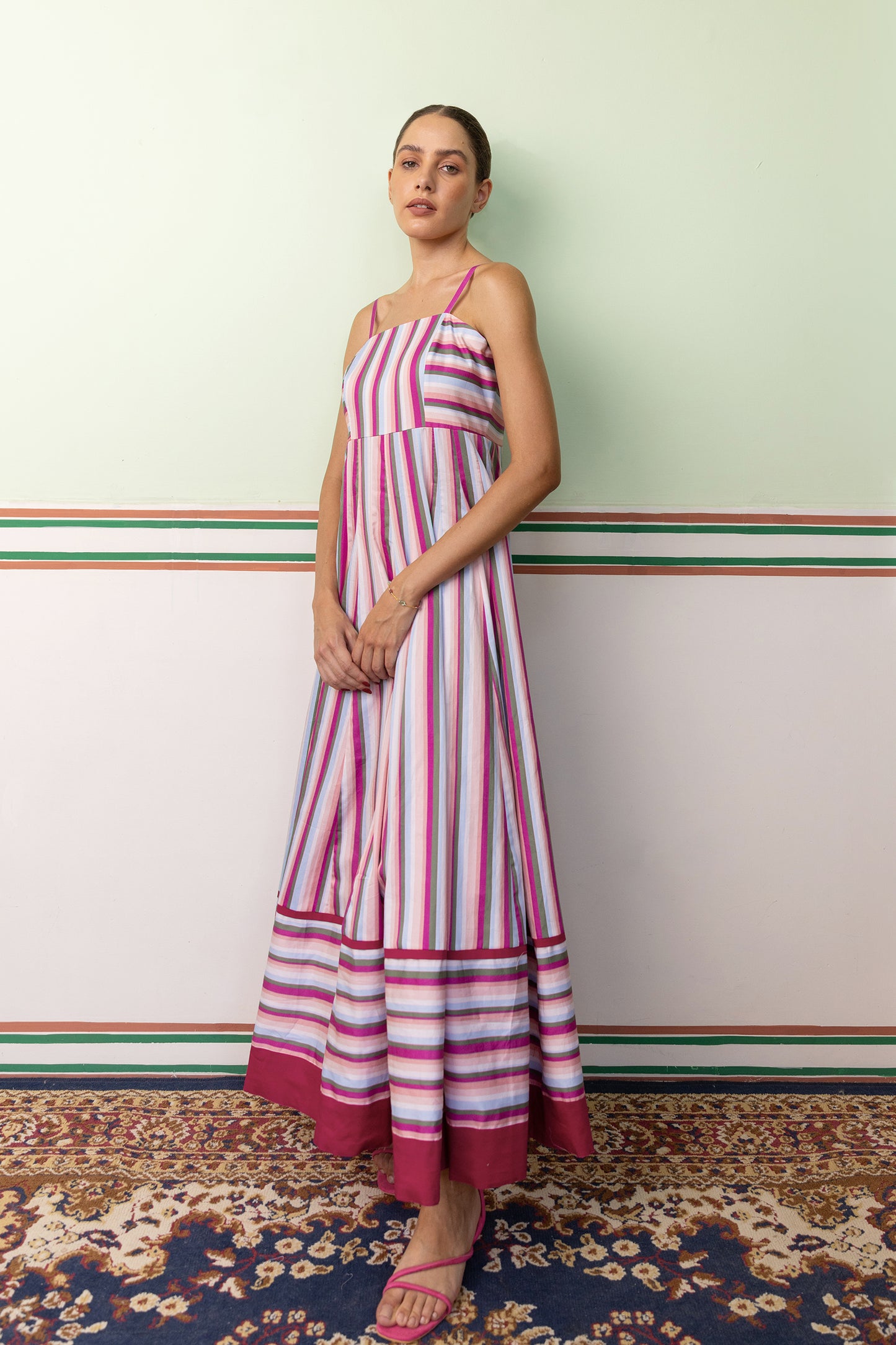 PINK LAND BARBIE DRESS