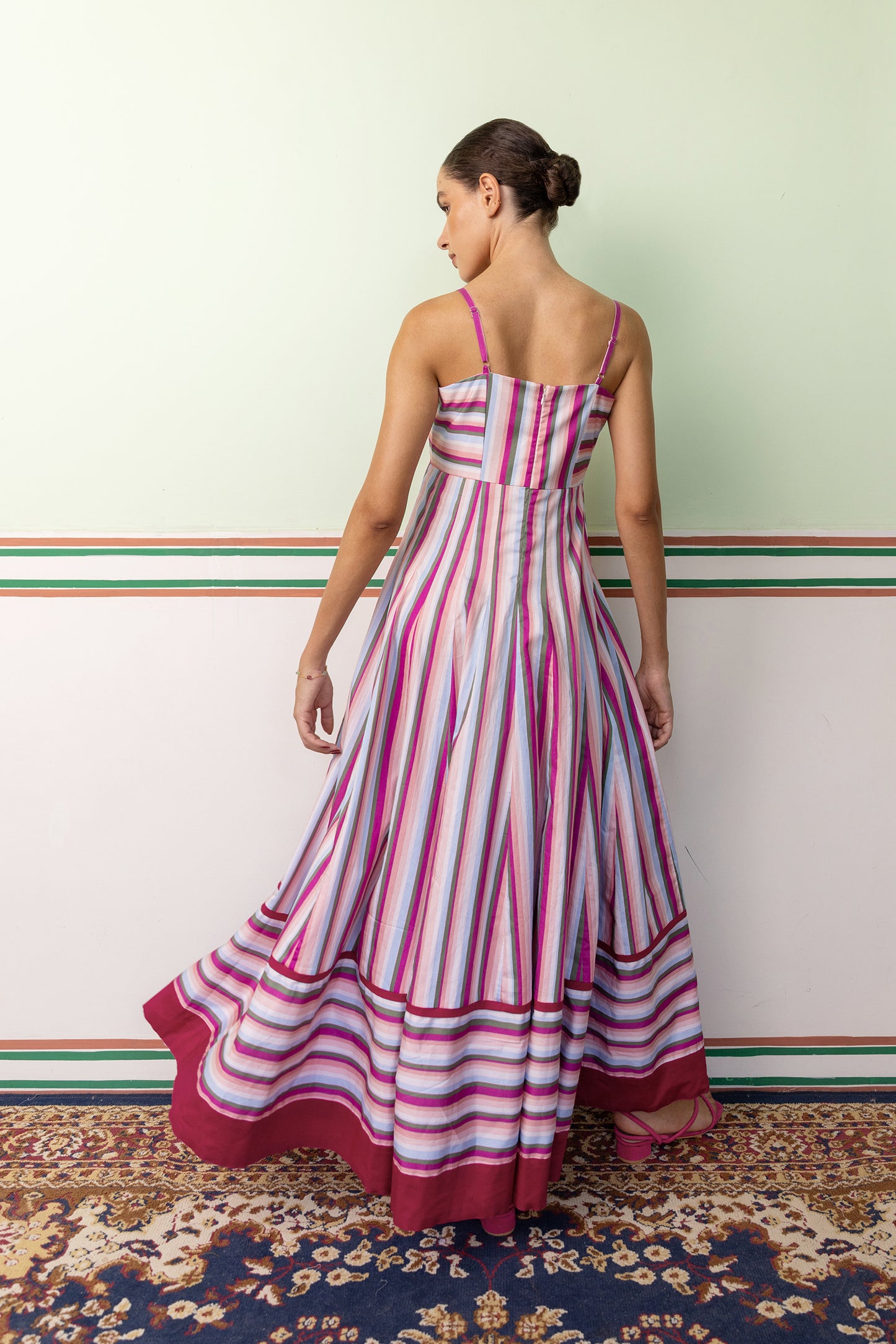 PINK LAND BARBIE DRESS