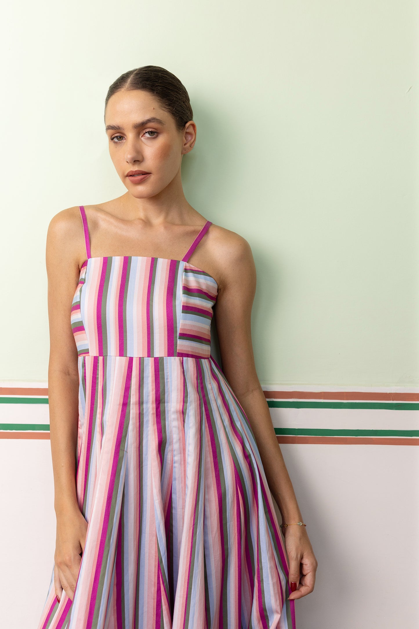PINK LAND BARBIE DRESS