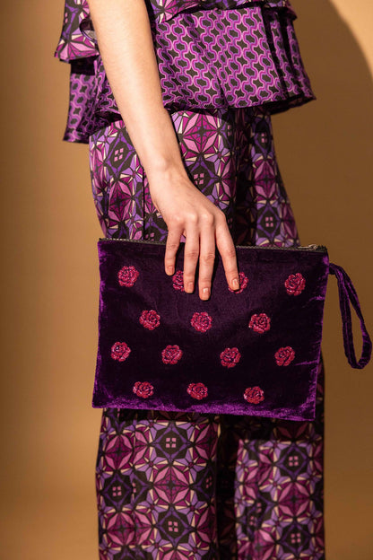 SHARP VIOLET CO-ORD SET