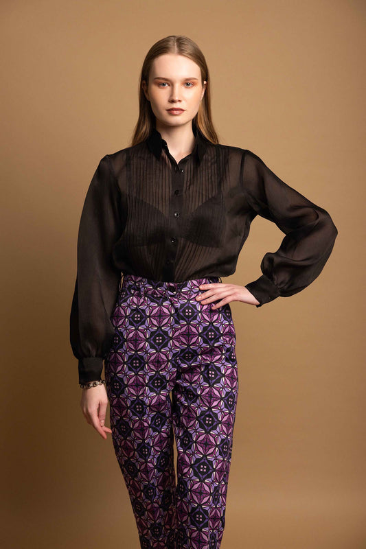 SHARP VIOLET POWER SUIT SET OF 3