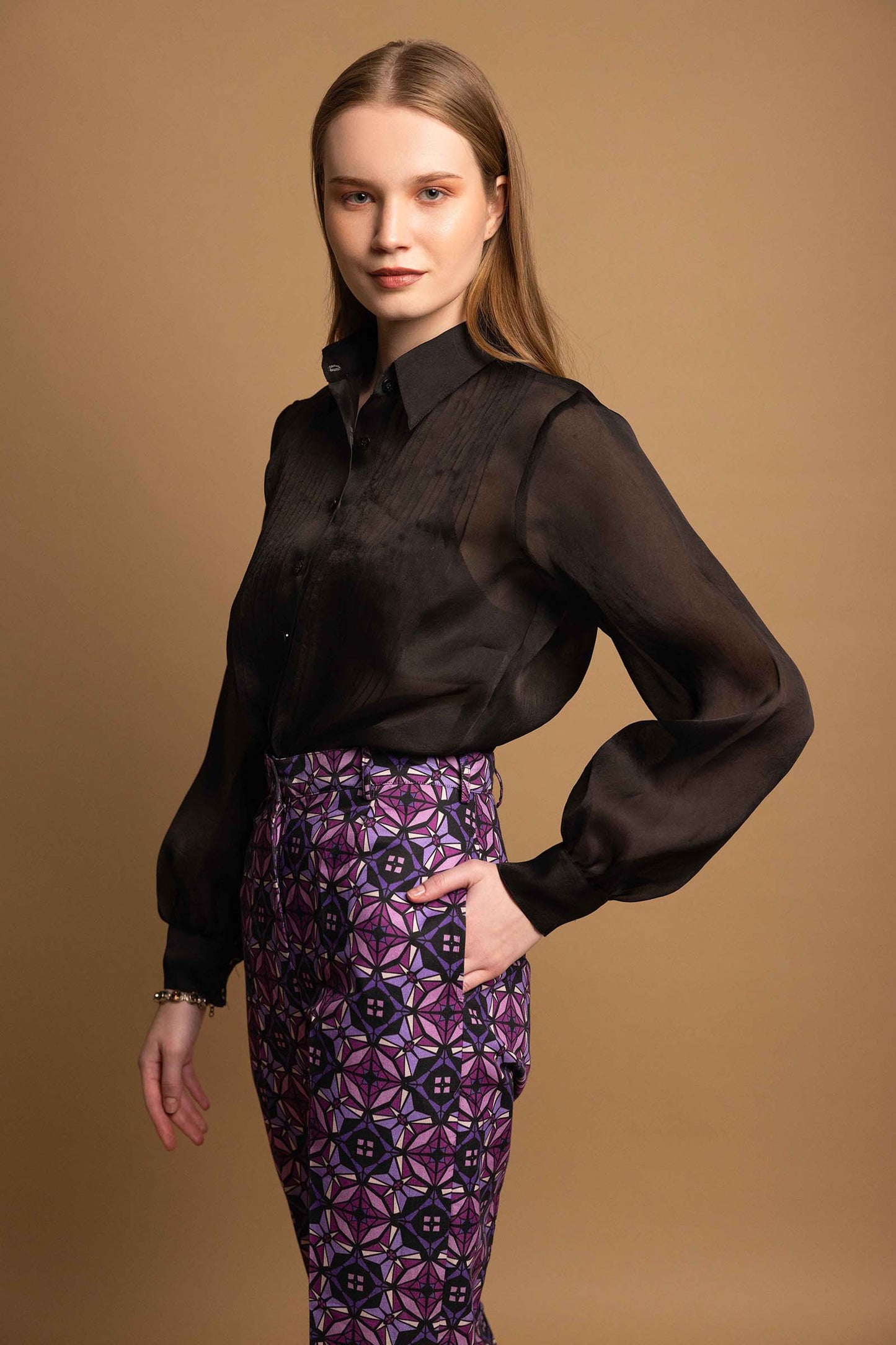 SHARP VIOLET POWER SUIT SET OF 3