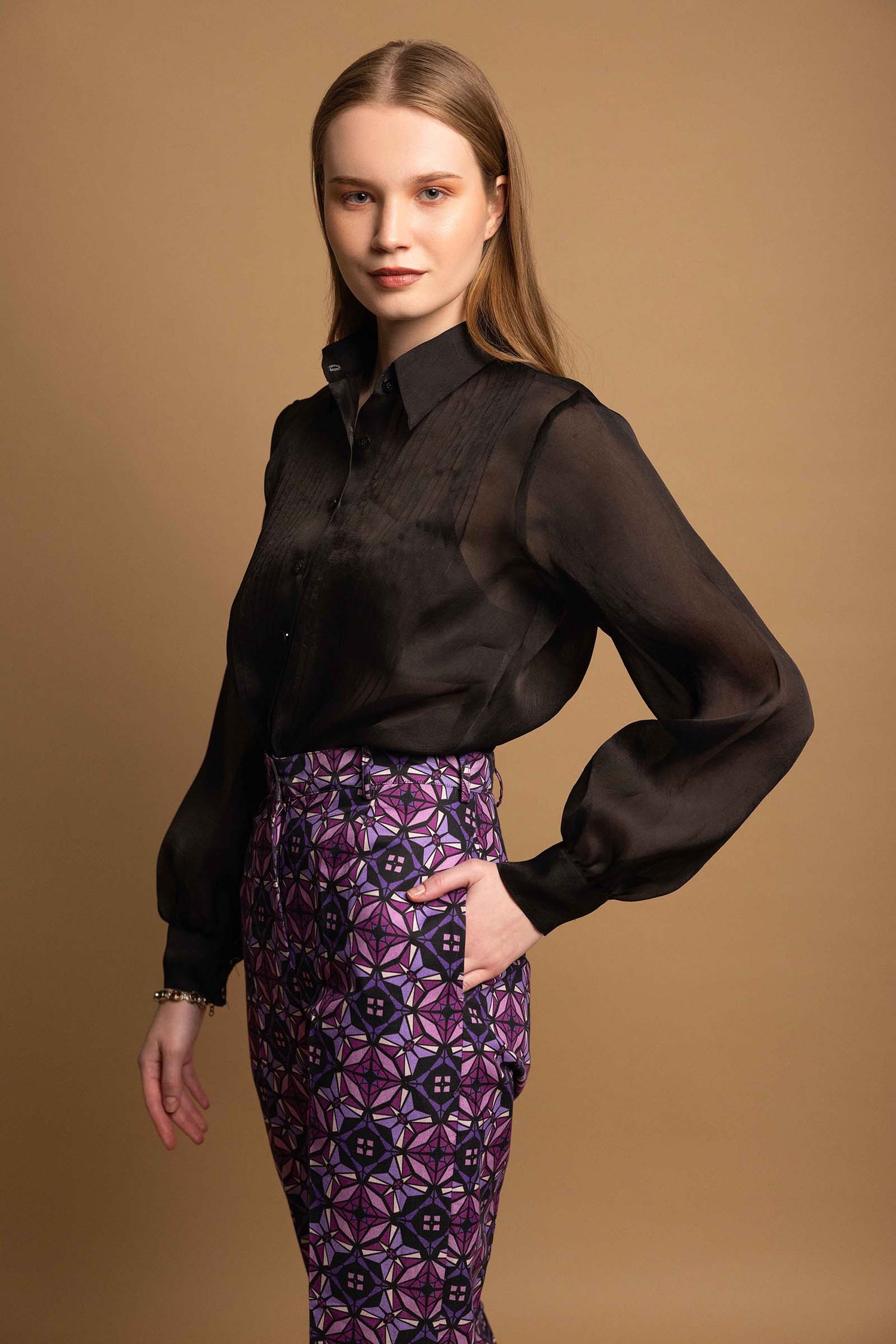 SHARP VIOLET POWER SUIT SET OF 3