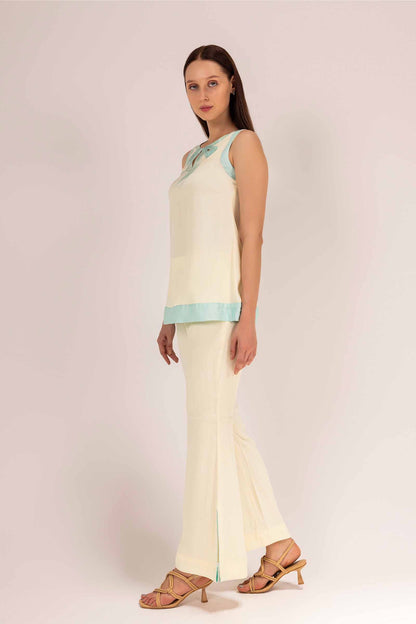Iris Signature Hand Embellished Bow Tunic Set