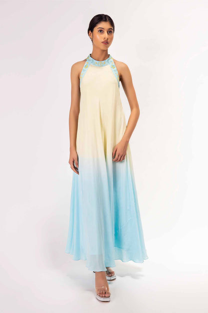 Iris Water Shaded Gown