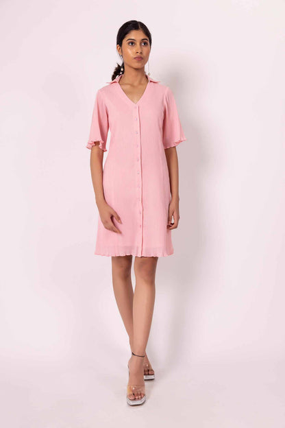 Orchid Pink Classic Dress