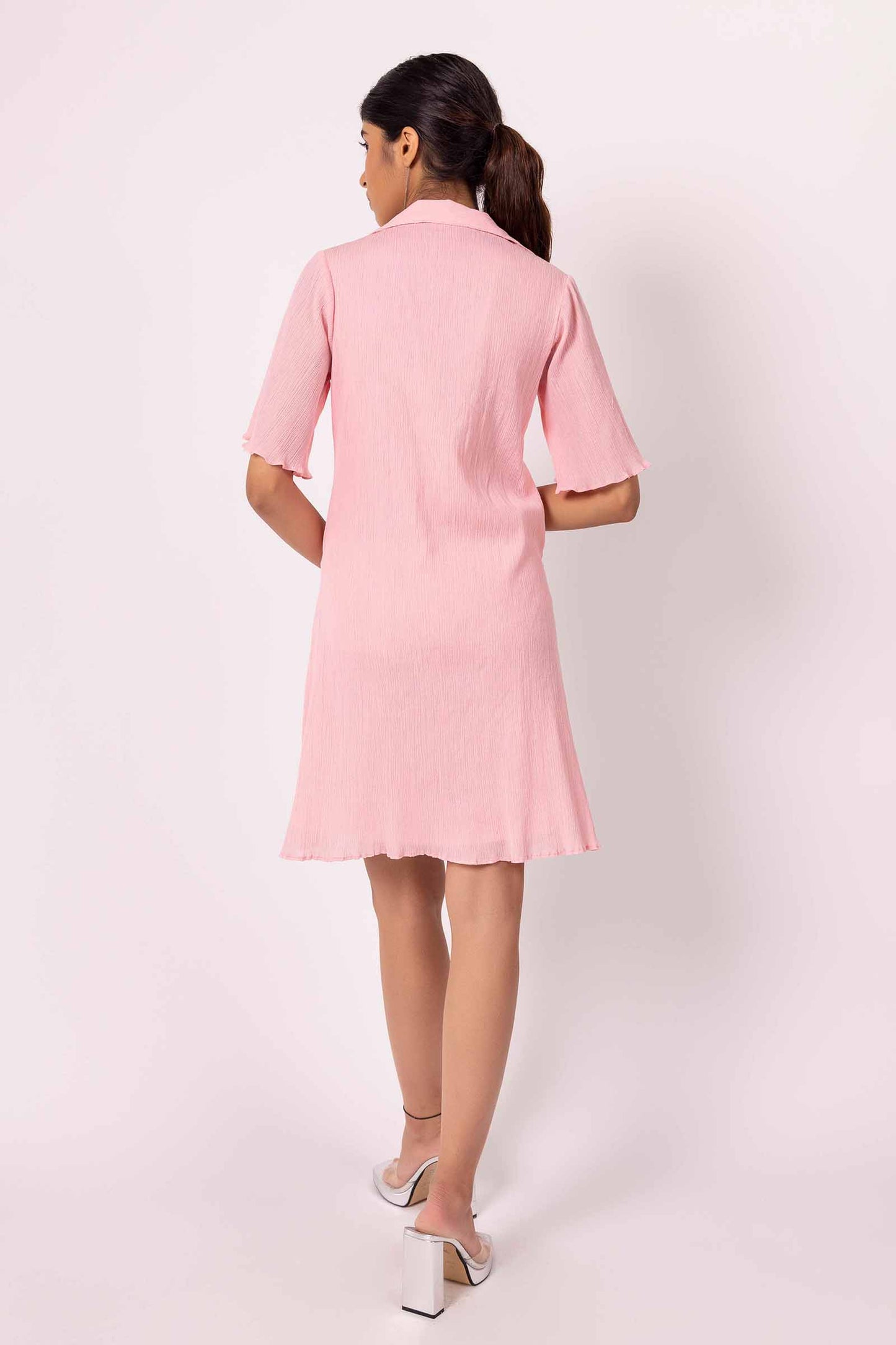 Orchid Pink Classic Dress