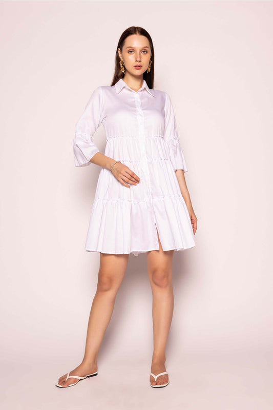 PEARL ON THE BEACH TIER DRESS