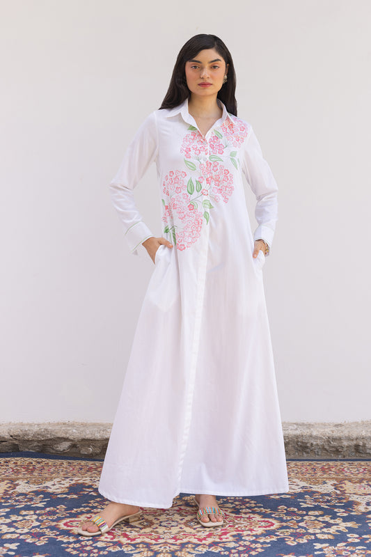 PRIMEROSE PAINTED SHIRT DRESS