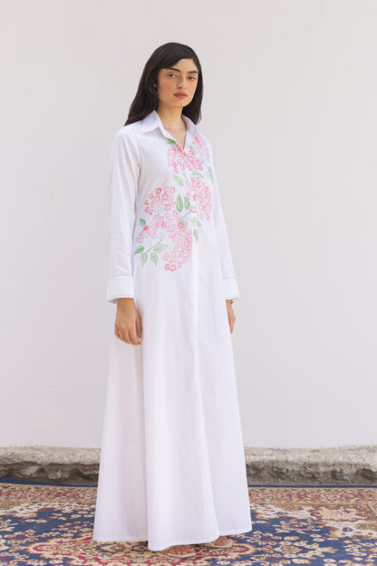 PRIMEROSE PAINTED SHIRT DRESS