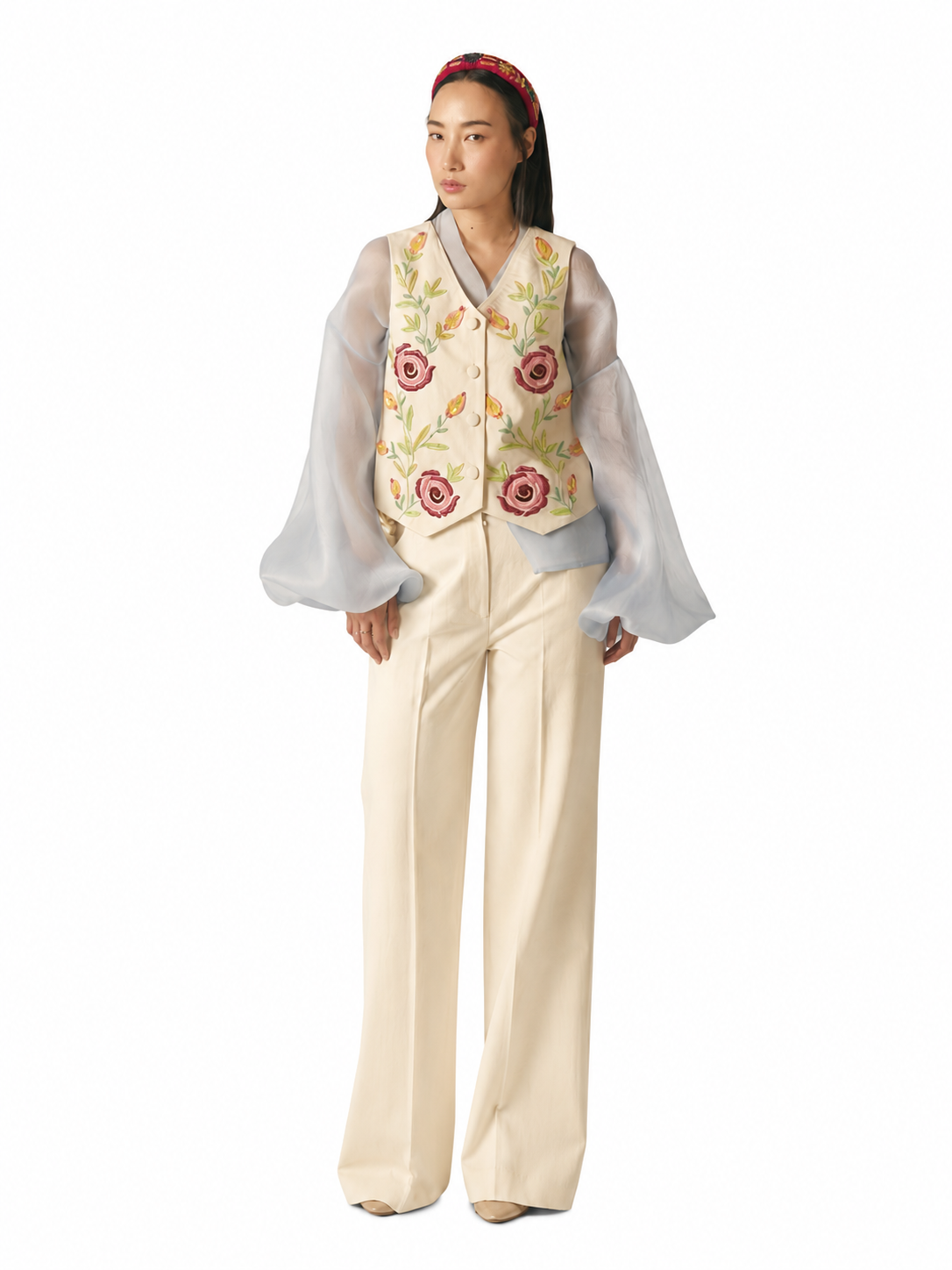 GARDEN OF ROSES VEST