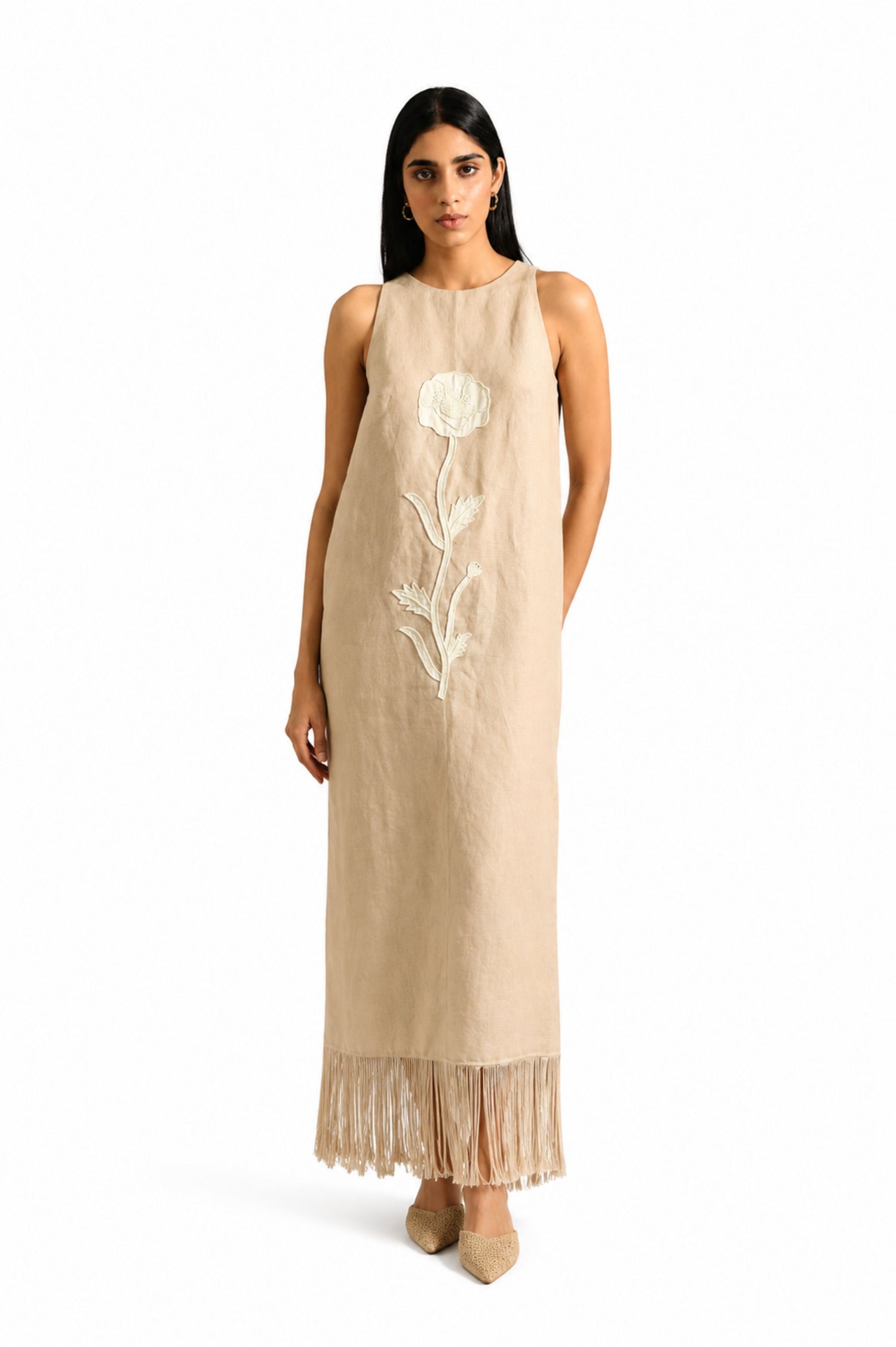 DESERT FRINGE DRESS