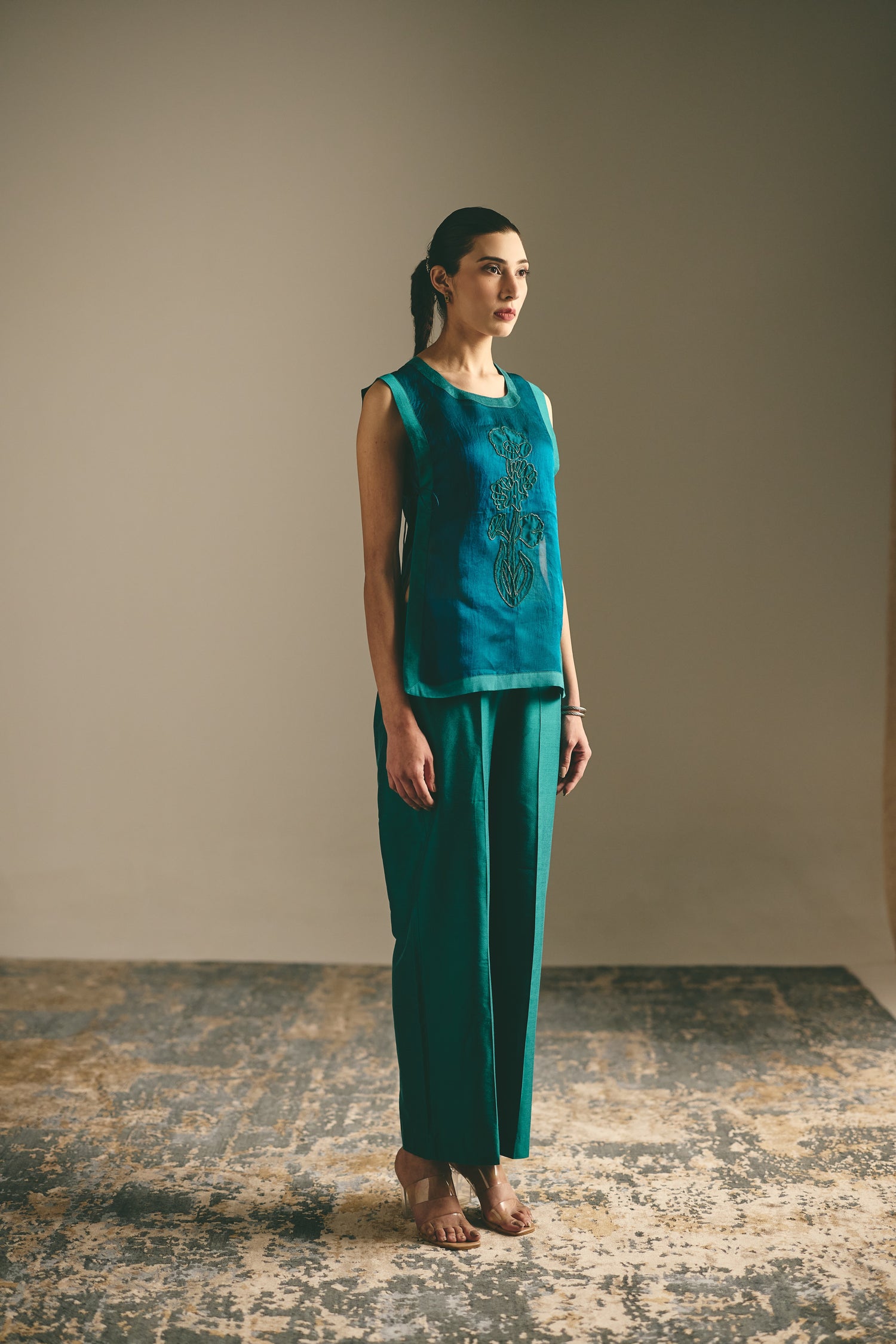 EMERALD APPLIQUE SET