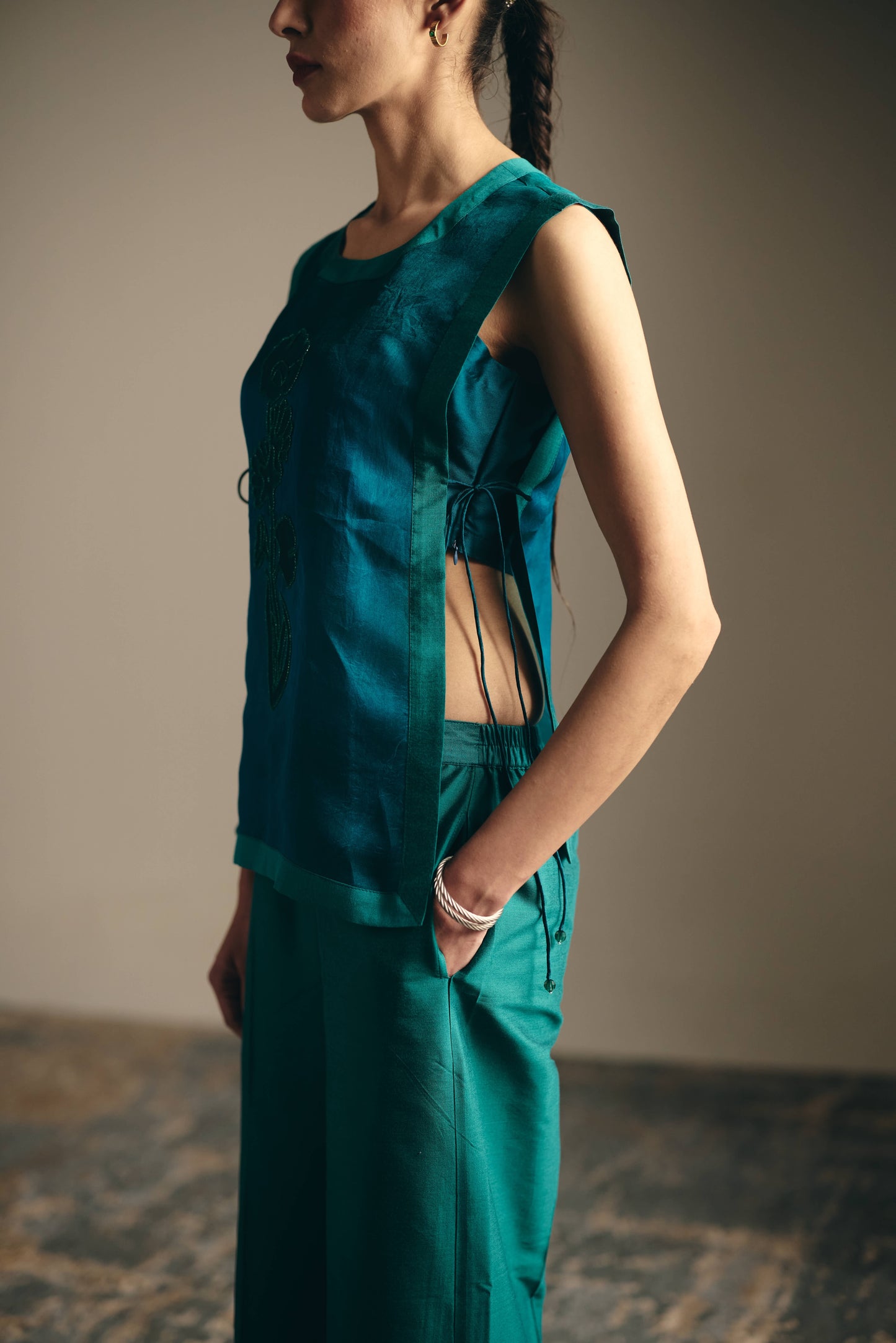 EMERALD APPLIQUE SET