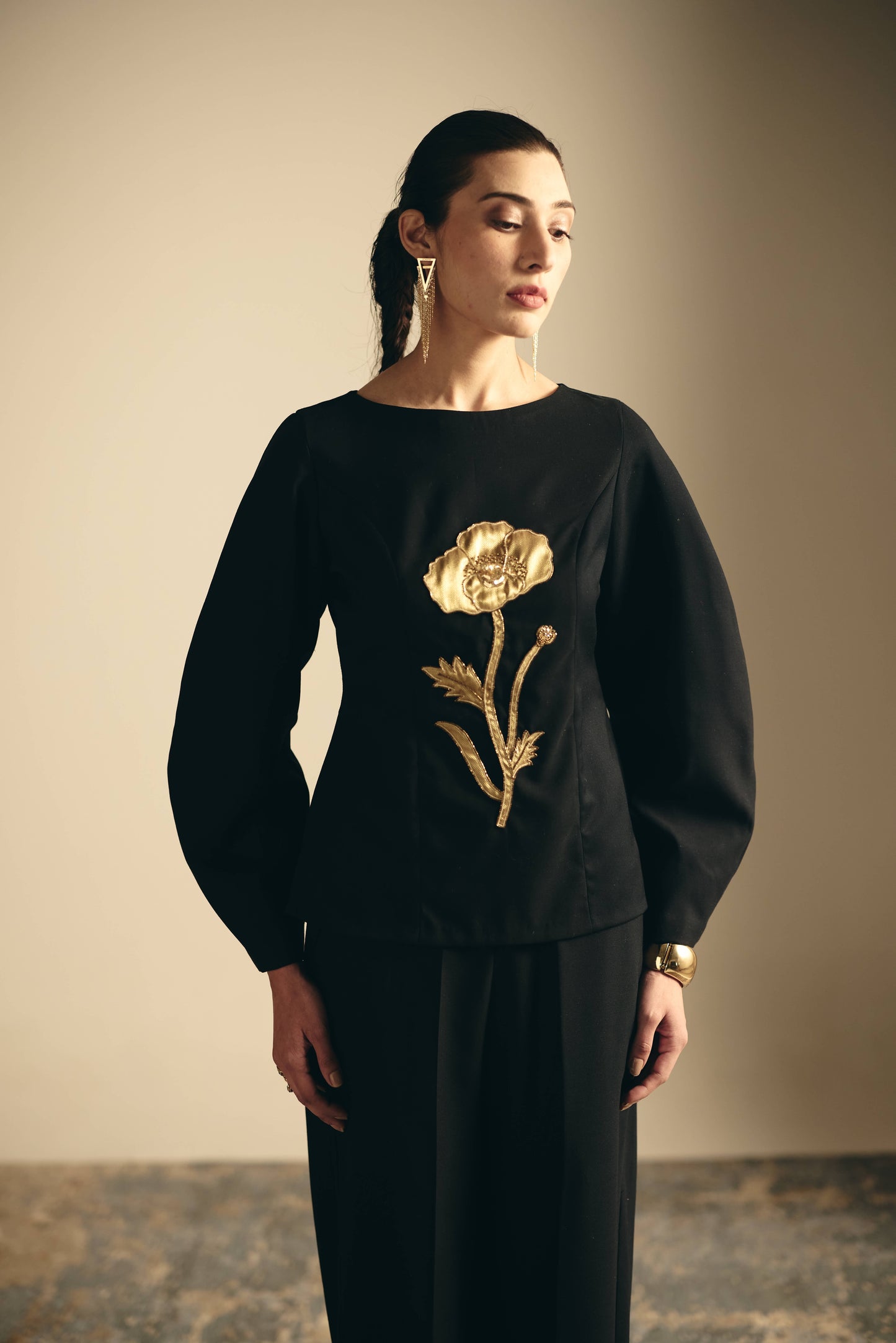 NOIRE ROSE SET (LONG SLEEVED)