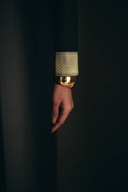 BLACK GOLD LONG YOKE SET