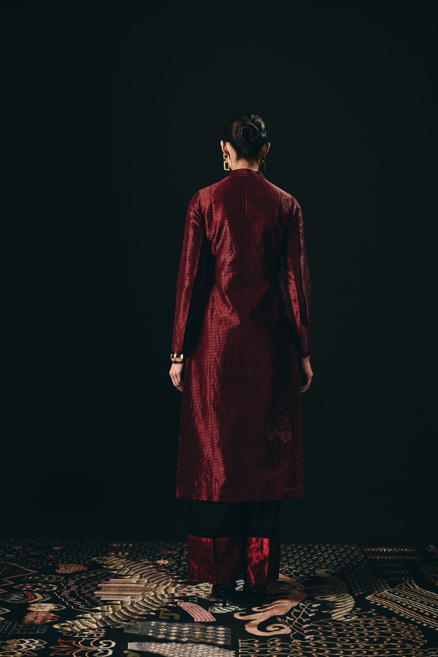 ROUGE LONG TUNIC SET