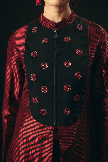 ROUGE LONG TUNIC SET