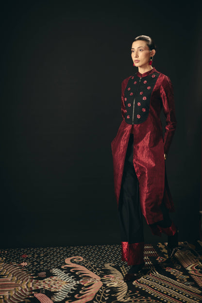 ROUGE LONG TUNIC SET