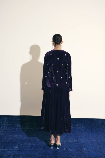 IMPERIAL VIOLET BOW SET