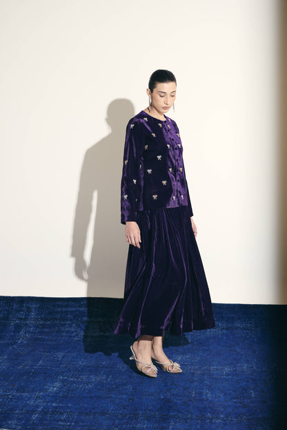 IMPERIAL VIOLET BOW SET