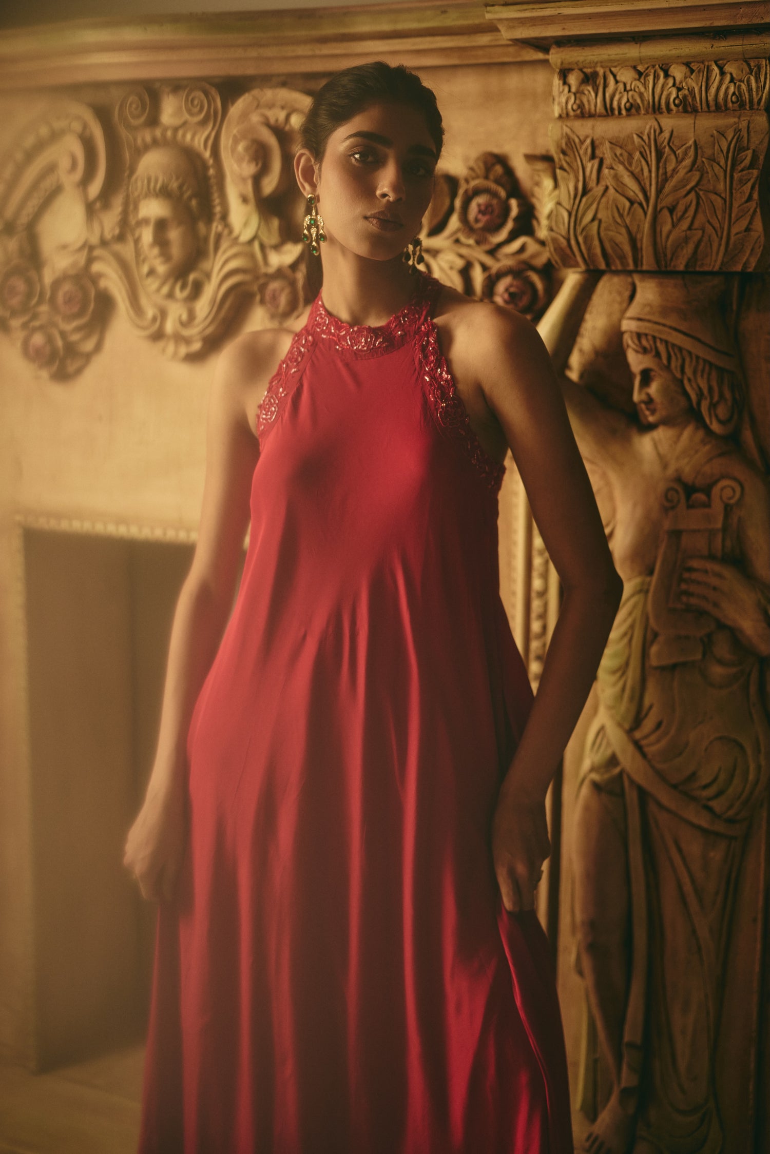 CRIMSON GOWN
