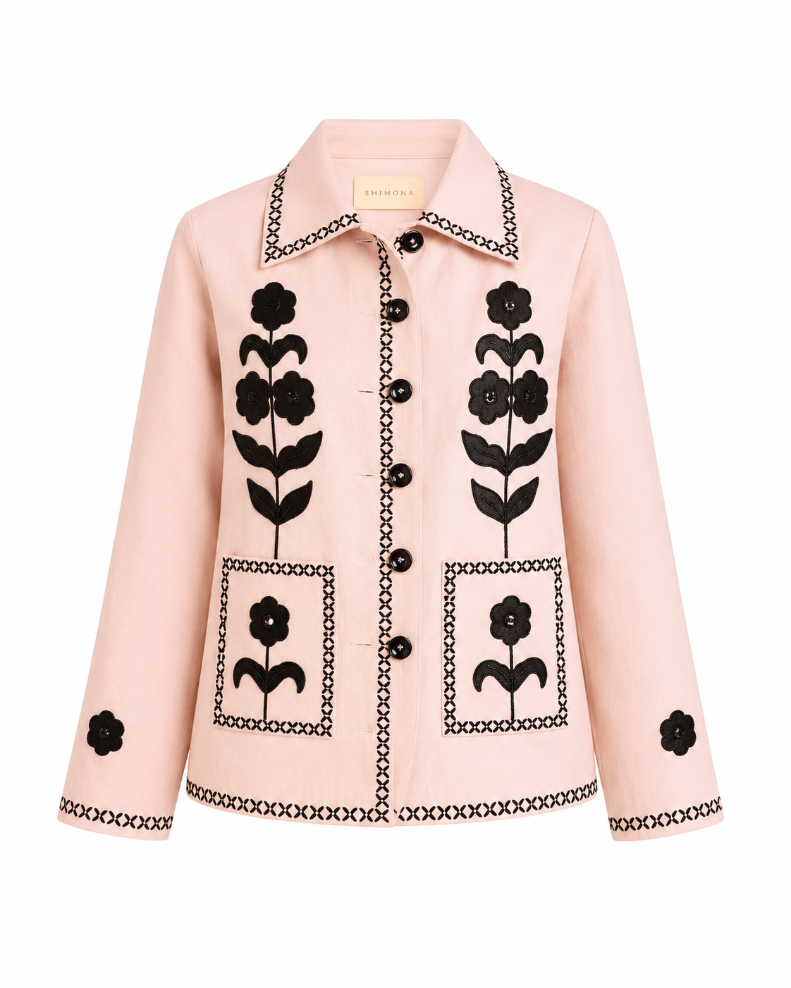 SIGNATURE PINK BLOOM SHACKET